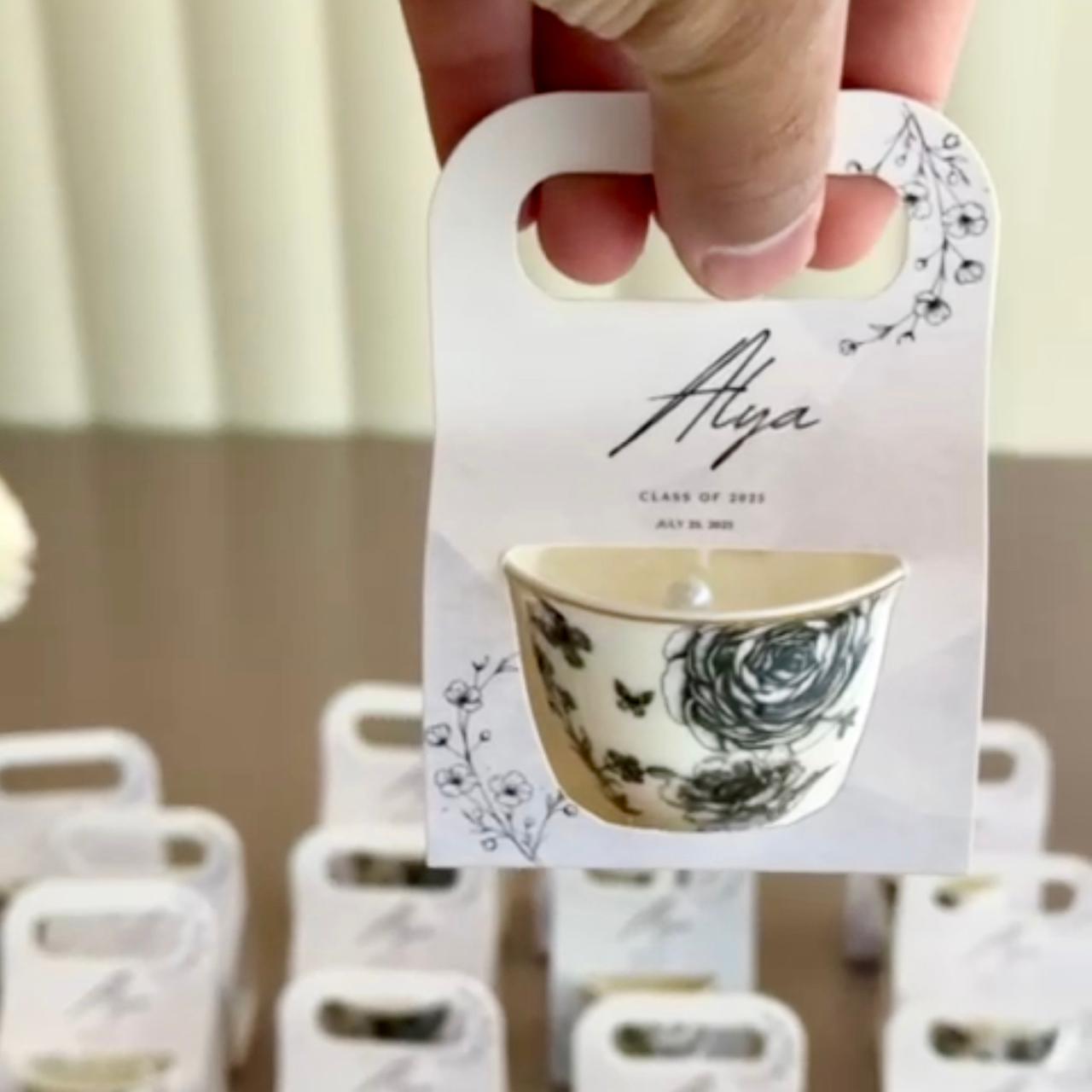 Cup with Natural Soy Wax Candle