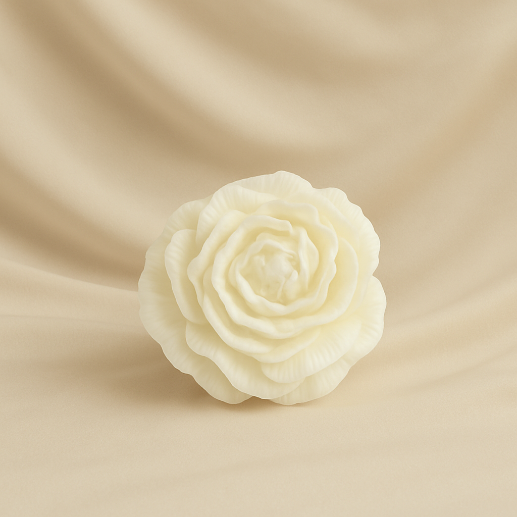 Large flower candle