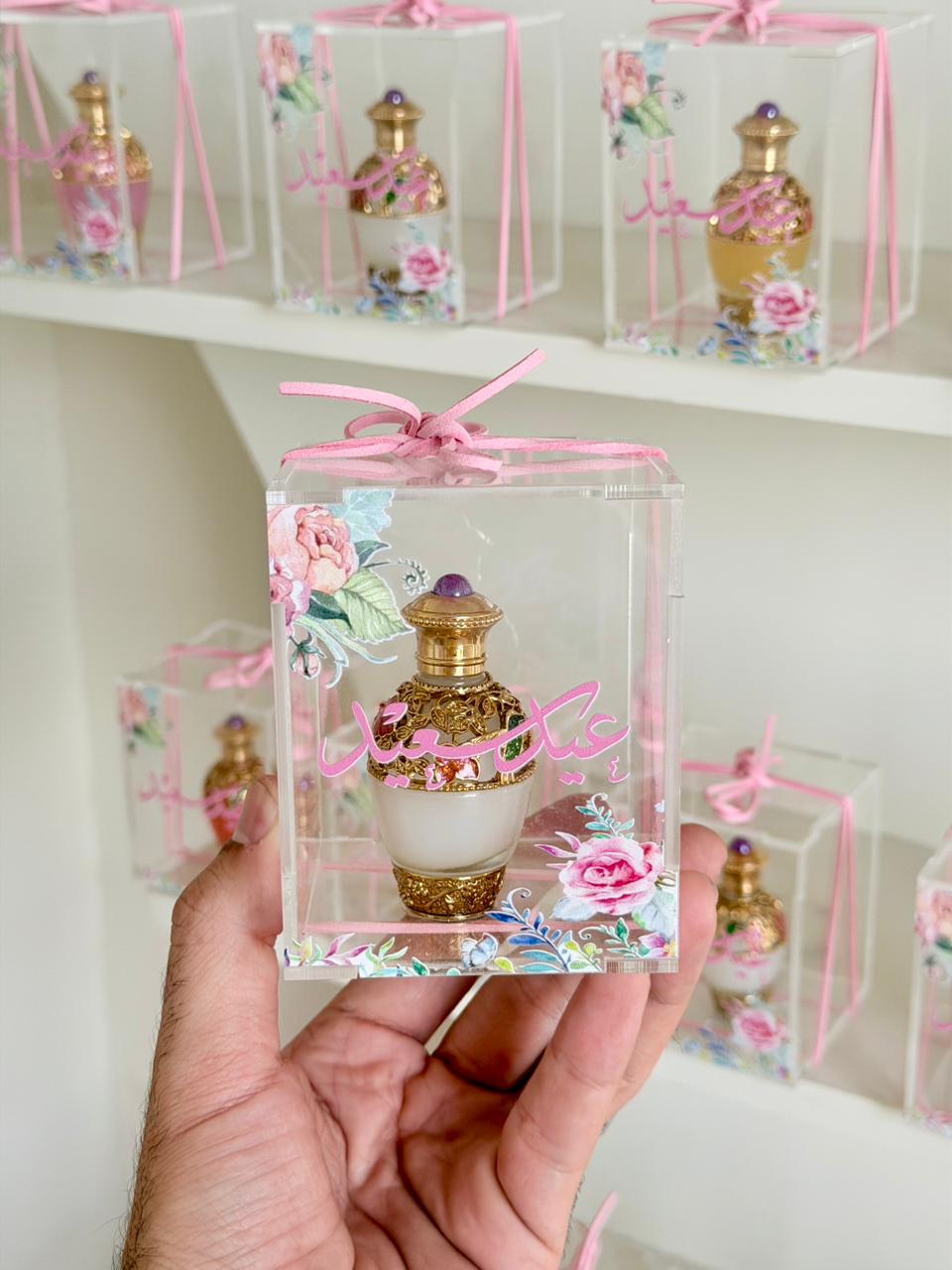 Acrylic box with custom logo
