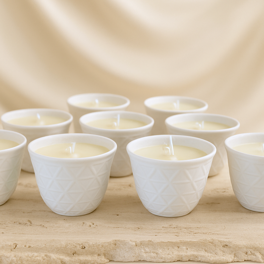 Cup with Natural Soy Wax Candle