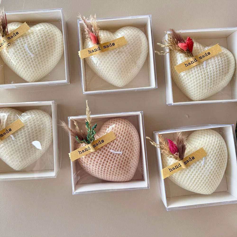 Heart candle