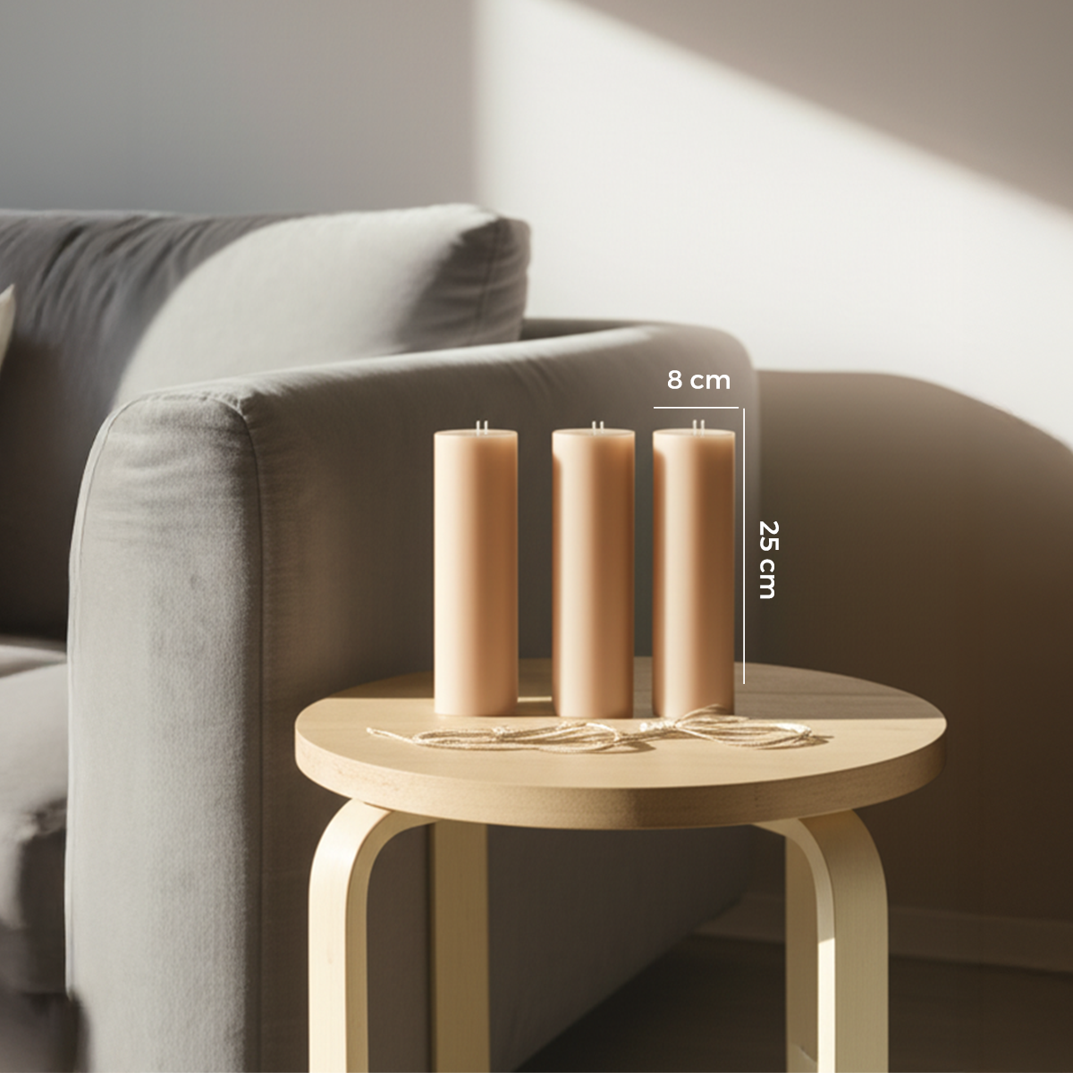 Large Celebration Candle 25 cm