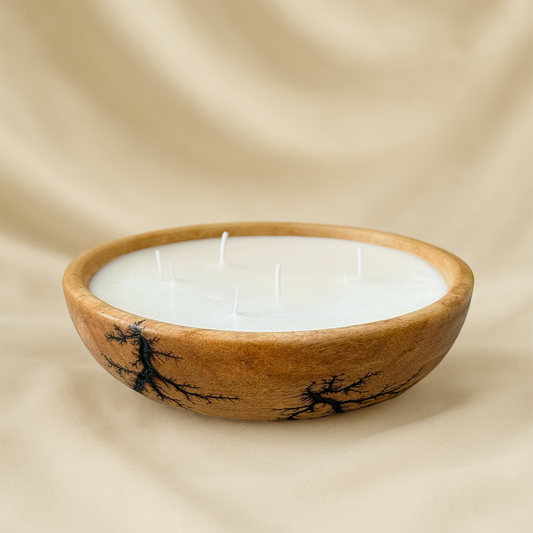 Reception scented candle