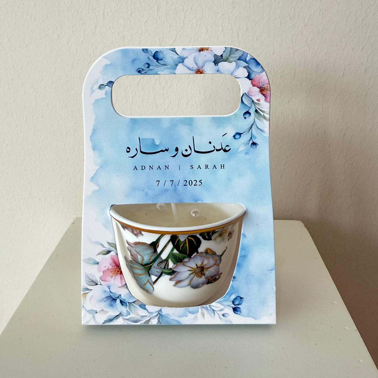 Cup with Natural Soy Wax Candle