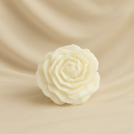 Large flower candle