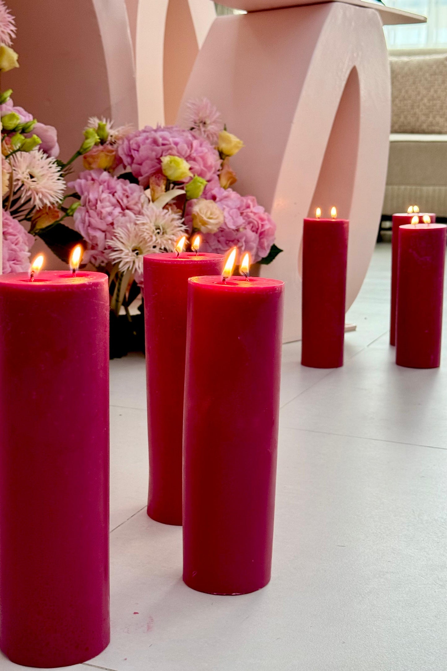 Large Celebration Candle 25 cm
