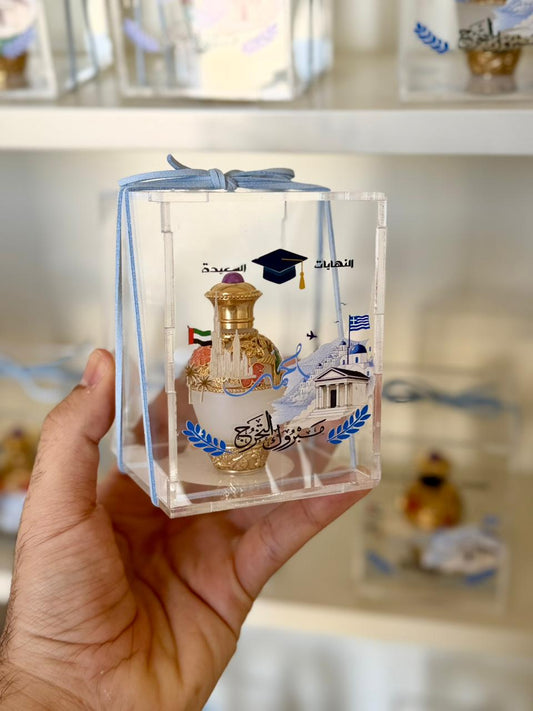 Acrylic box with custom logo