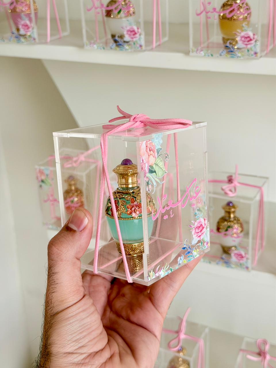 Acrylic box with custom logo