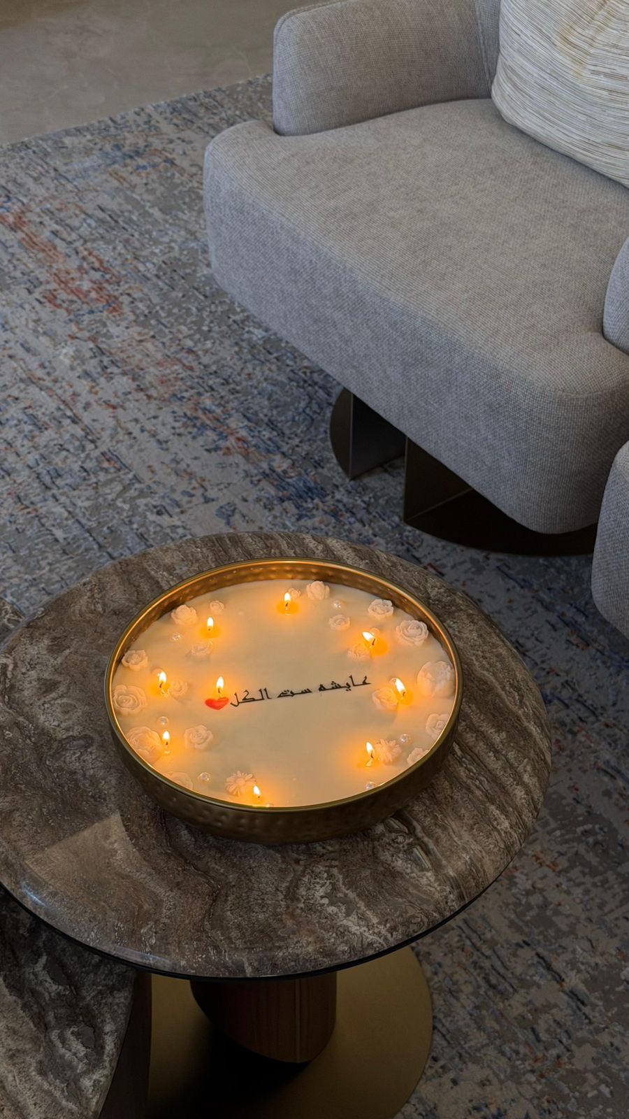 Decorative Reception Candle 30 cm