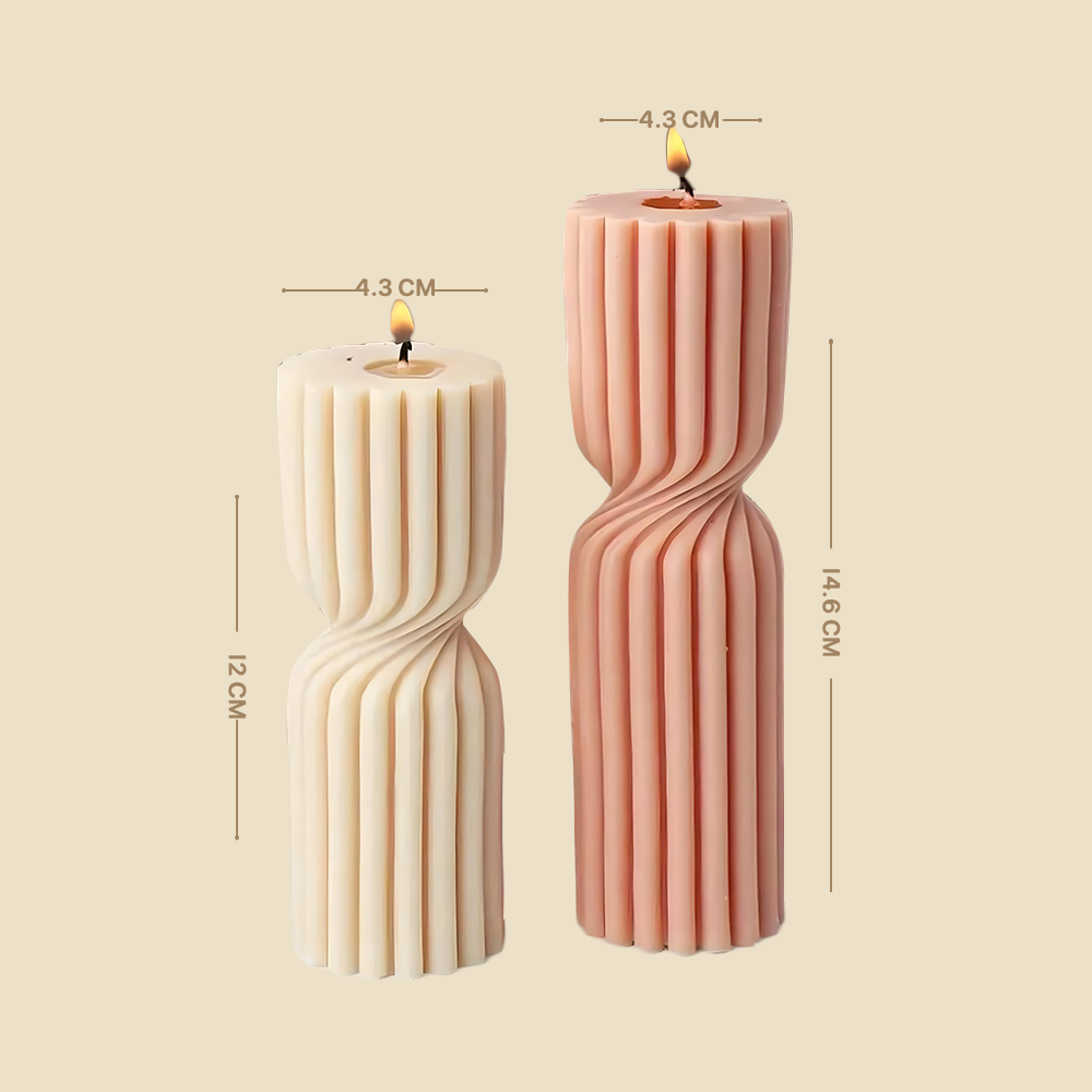 Vertical candle