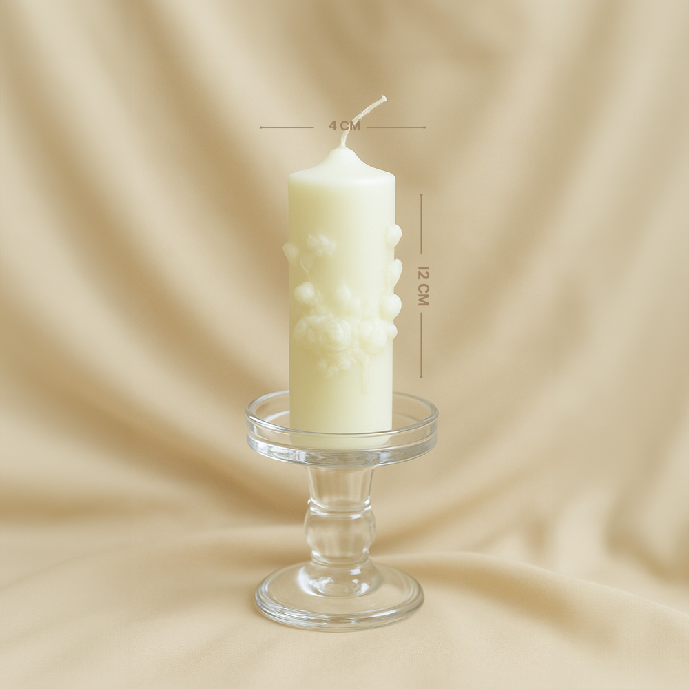 Rose Crown Candle
