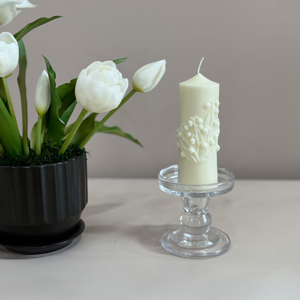 Rose Crown Candle