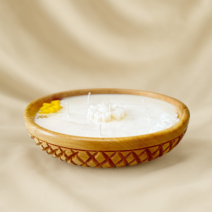 Reception scented candle