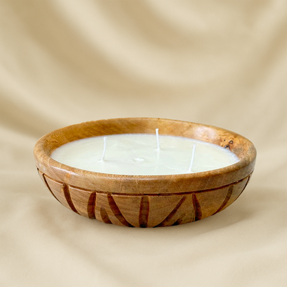 Reception scented candle